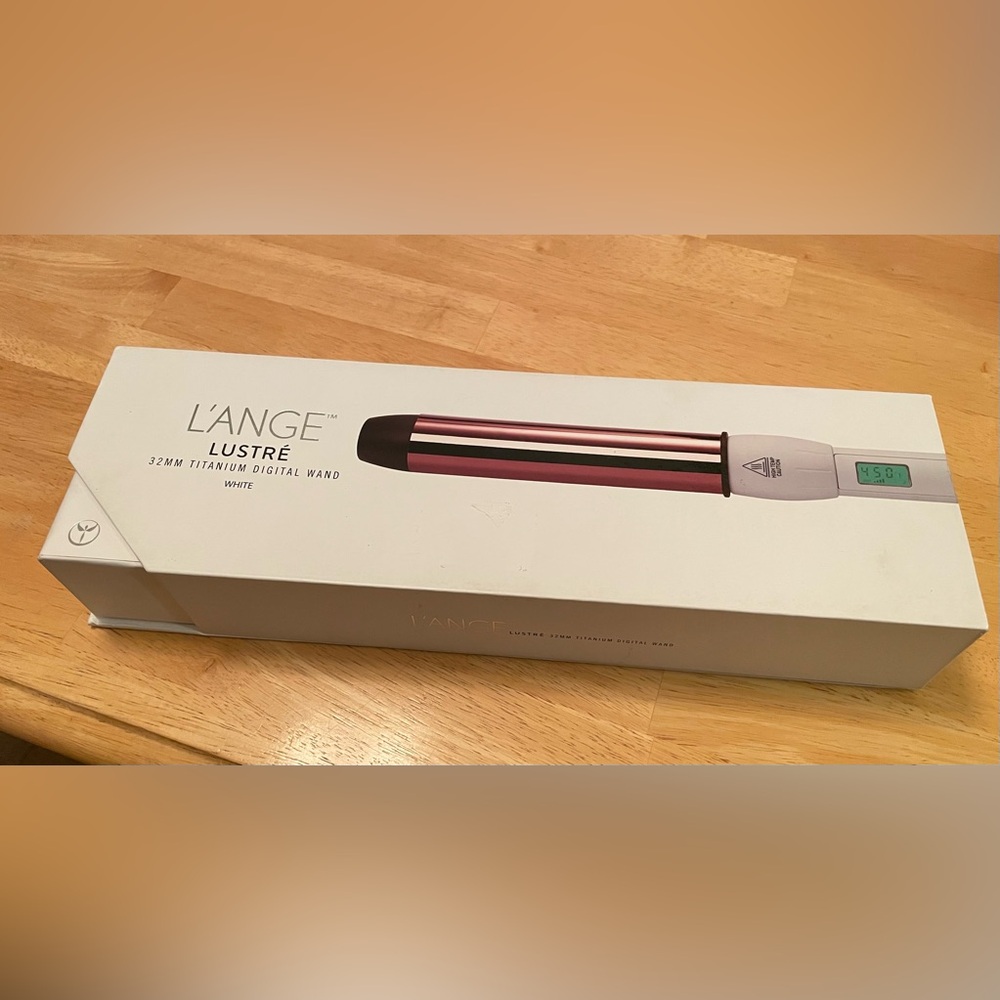 New Lange Lustre 32mm Titanium Digital Wand - White